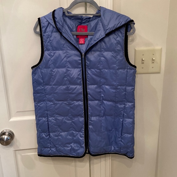 Ciao Milano blue quilted  vest - Picture 1 of 5